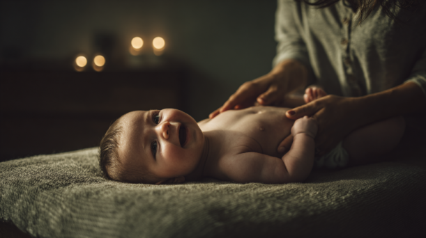 massage bébé 